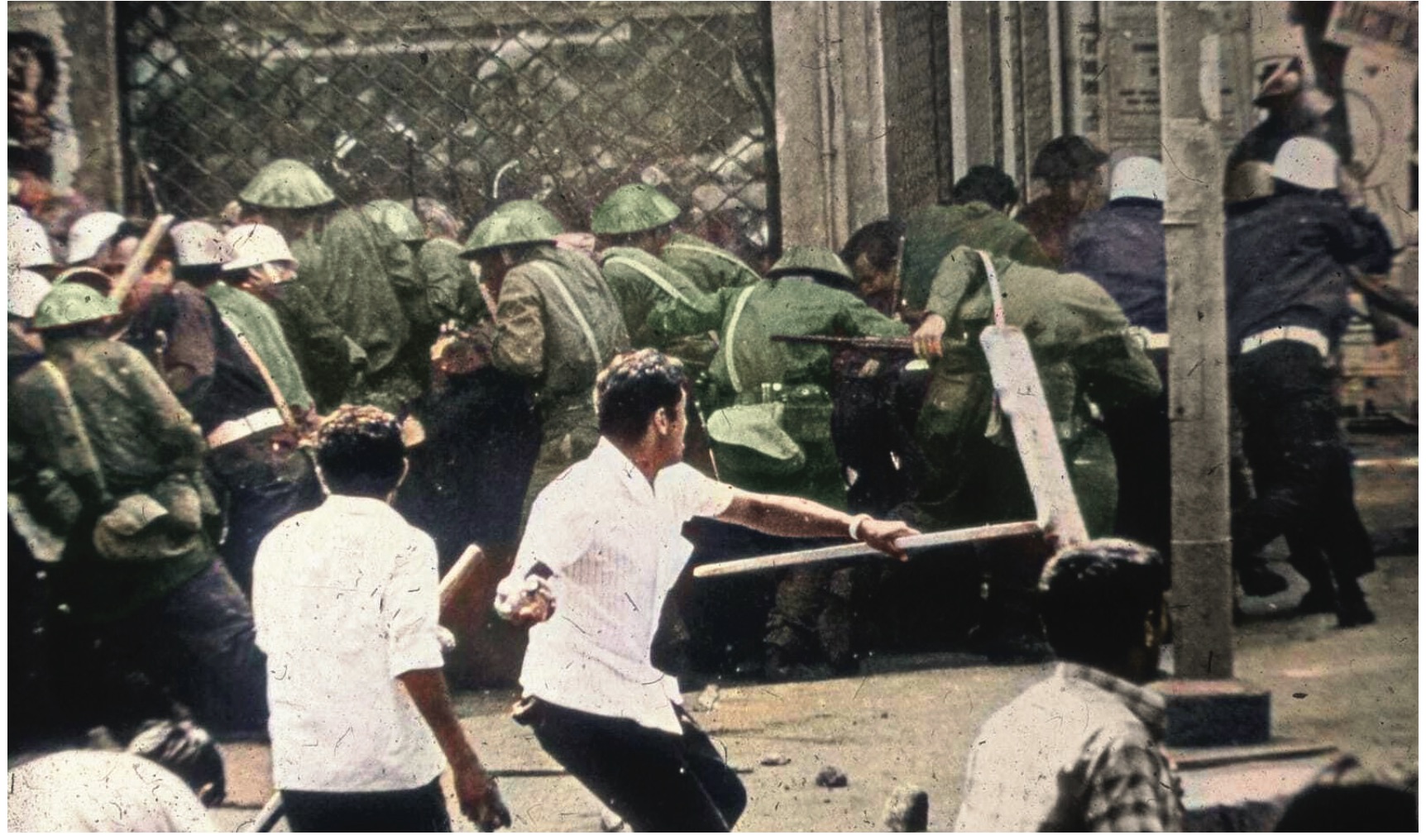 15-16 Haziran 1970 olaylarından bir çatışma enstantanesi