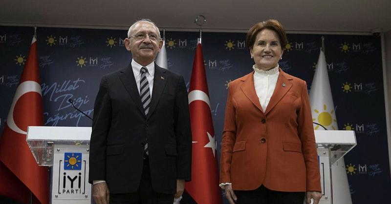 CHP lideri Kemal Kılıçdaroğlu ve İYİ Parti lider Meral Akşener / Fotoğraf: AA